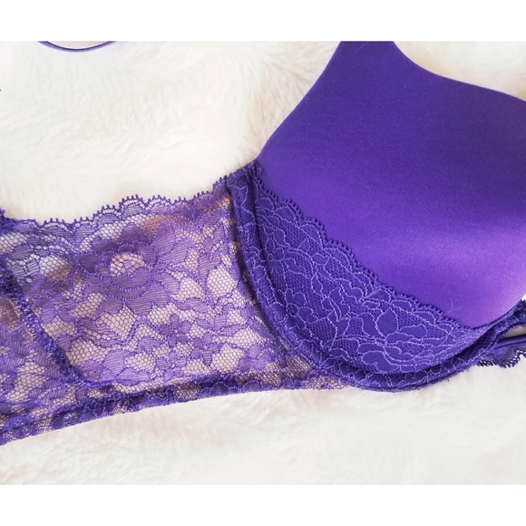 Victoria's Secret Purple Very Sexy Demi Bra - Picture 4 of 6